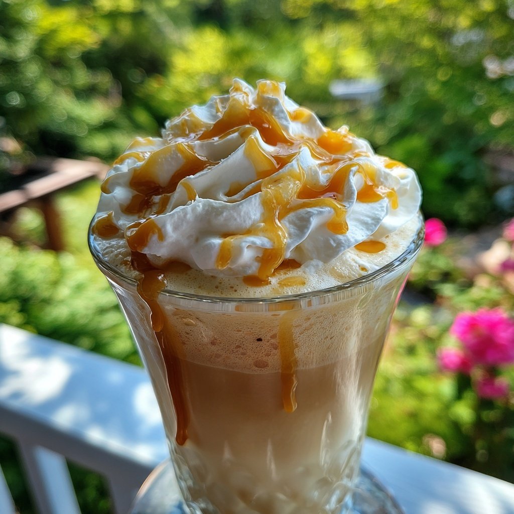 Vanilla Cream Coffee Frappé