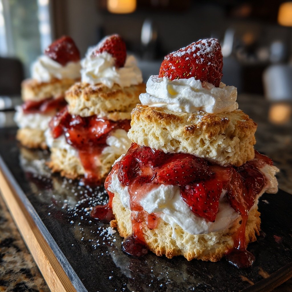 Strawberry Biscuit Shortcake