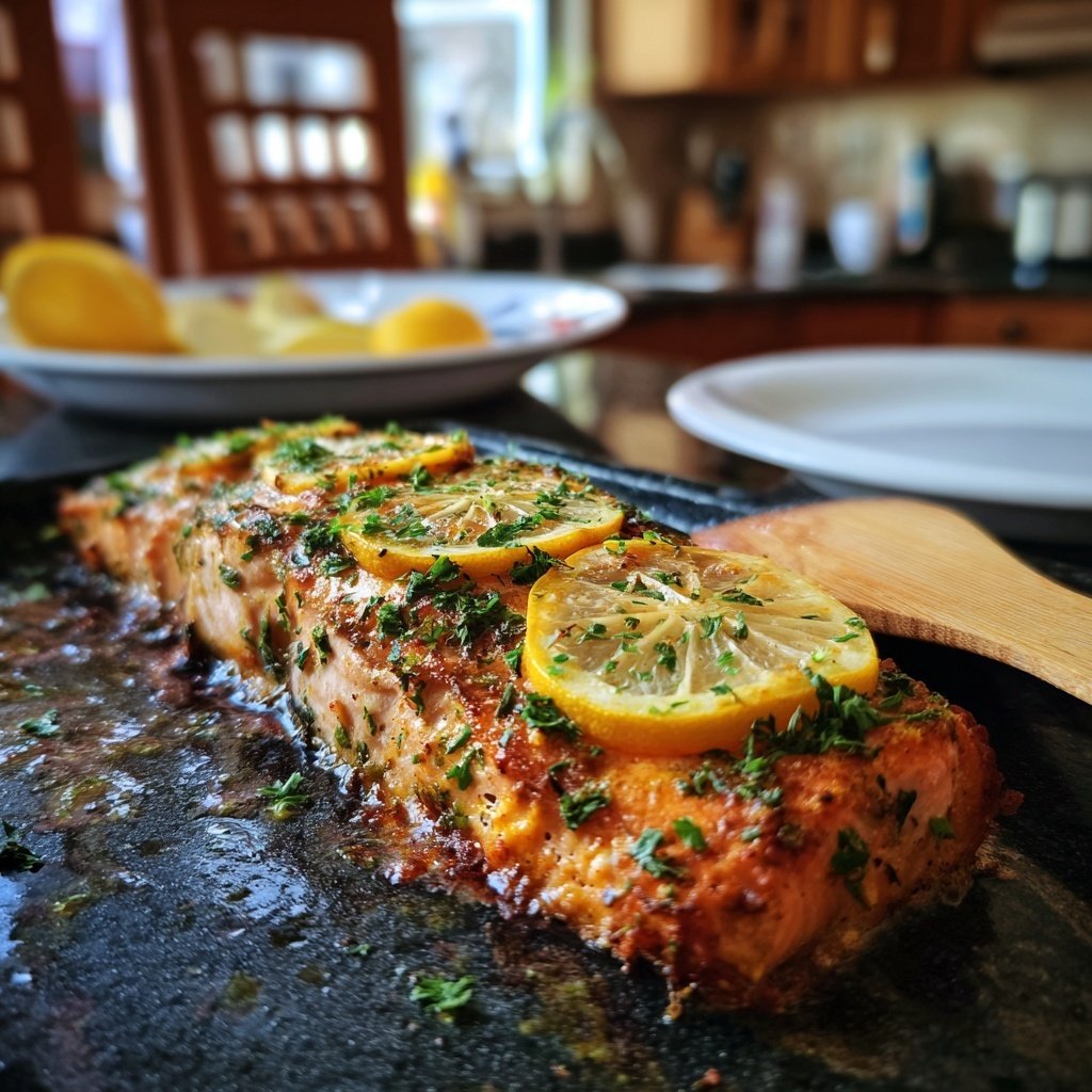 Easy Baked Healthy Salmon Dinner