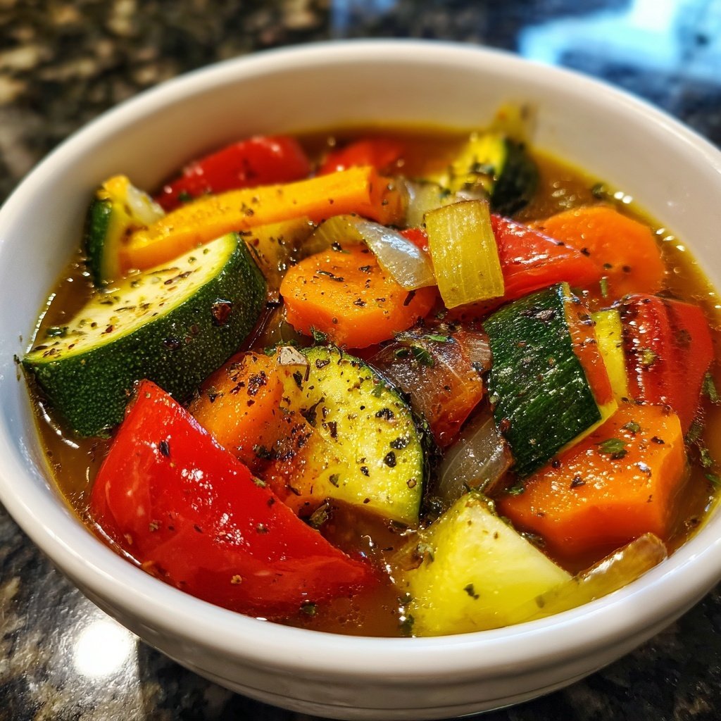 Spring Garden Vegetable Soup
