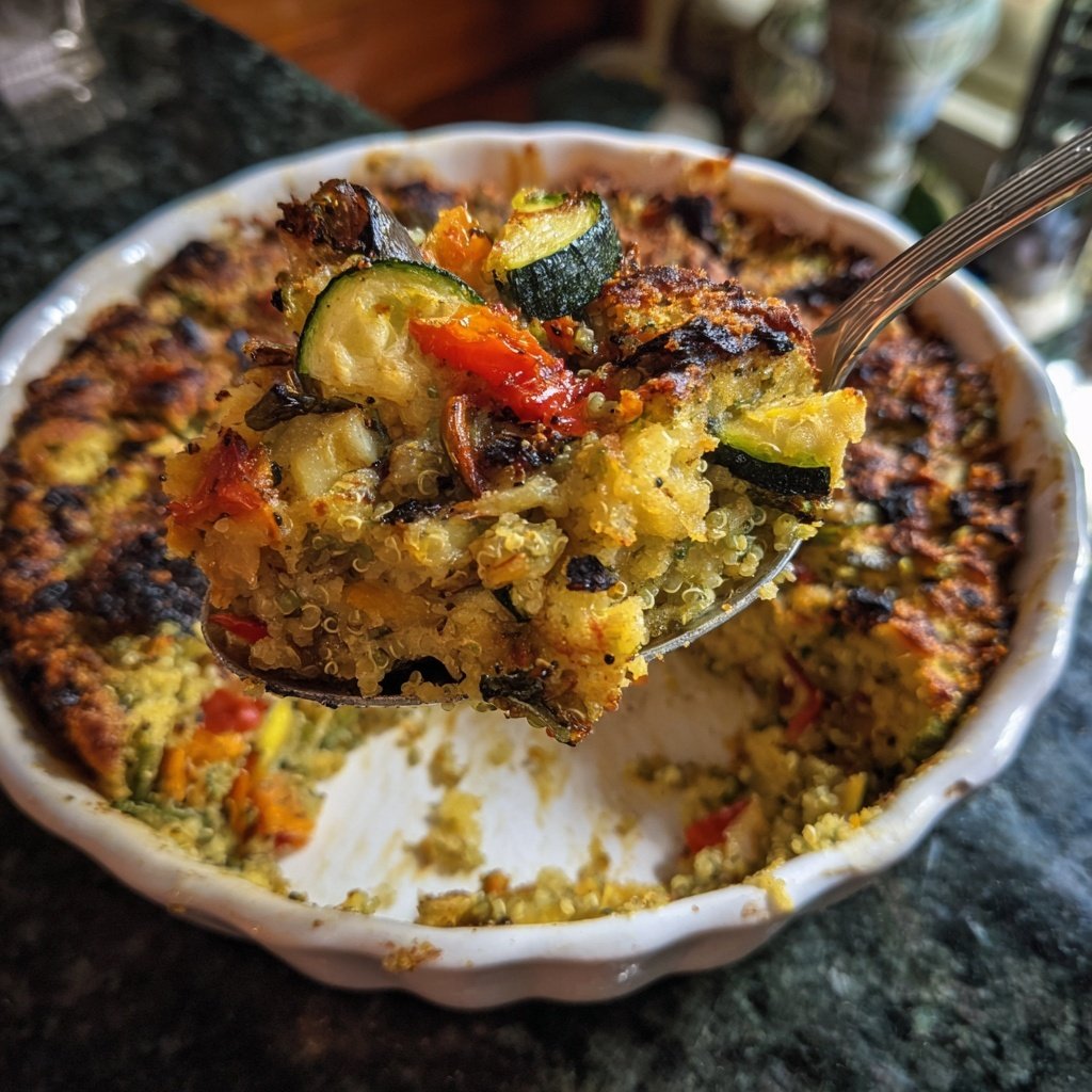 Sunday Roasted Vegetable Grain Bake