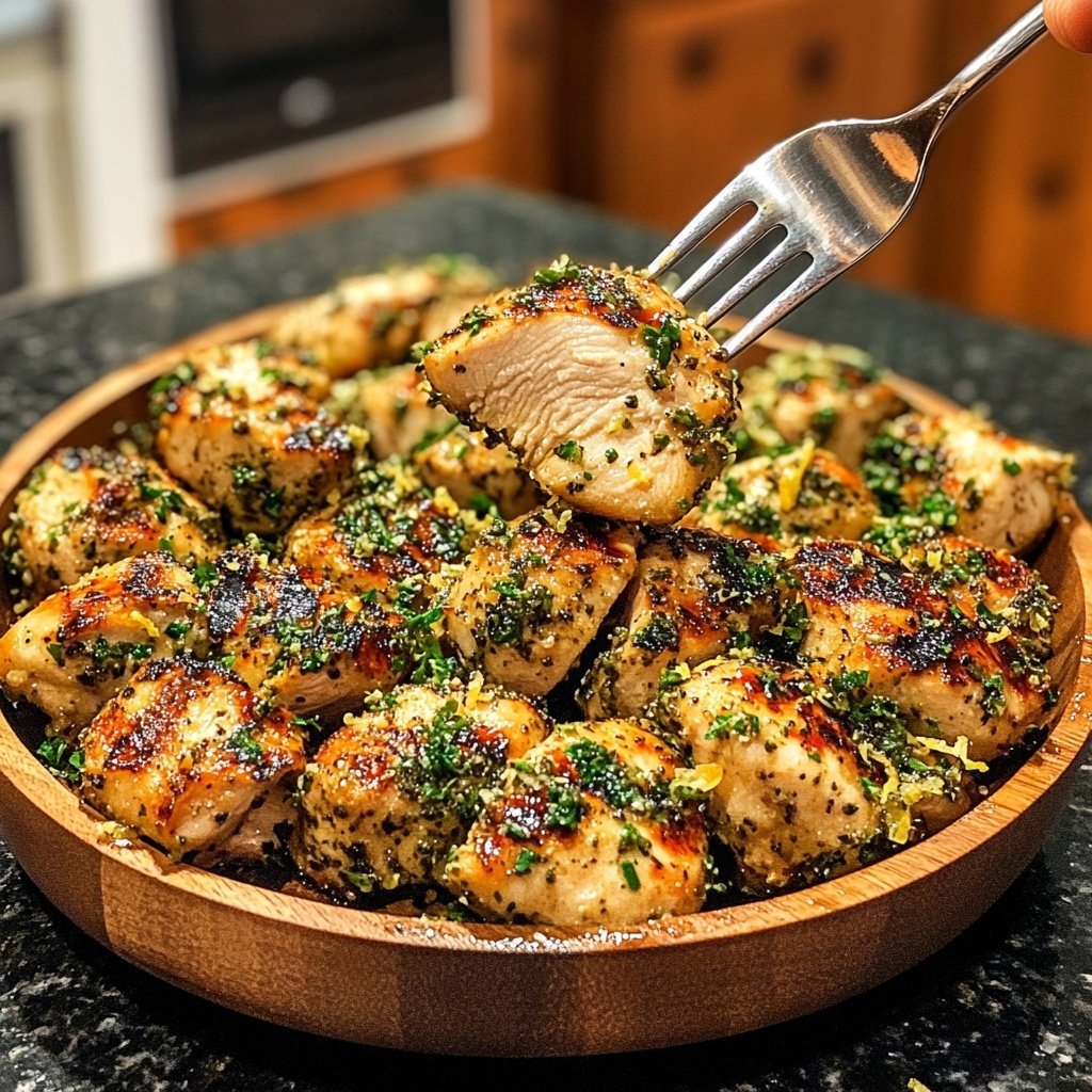 Grilled Lemon Herb Chicken Bowl