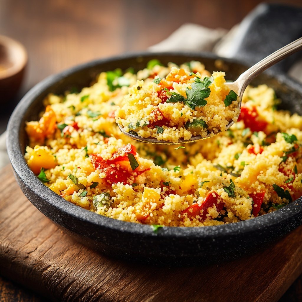 Healthy Lunch Mediterranean Couscous
