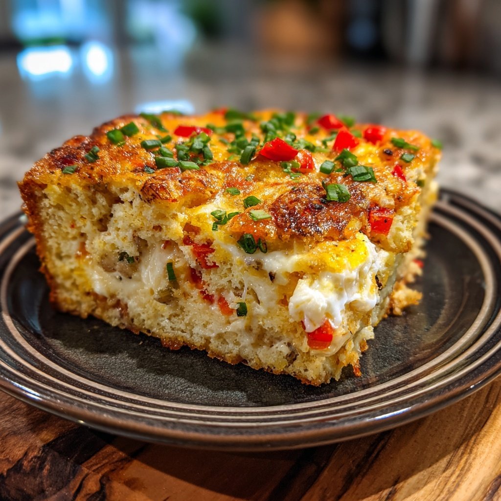 Breakfast Casserole With Eggs And Cheese