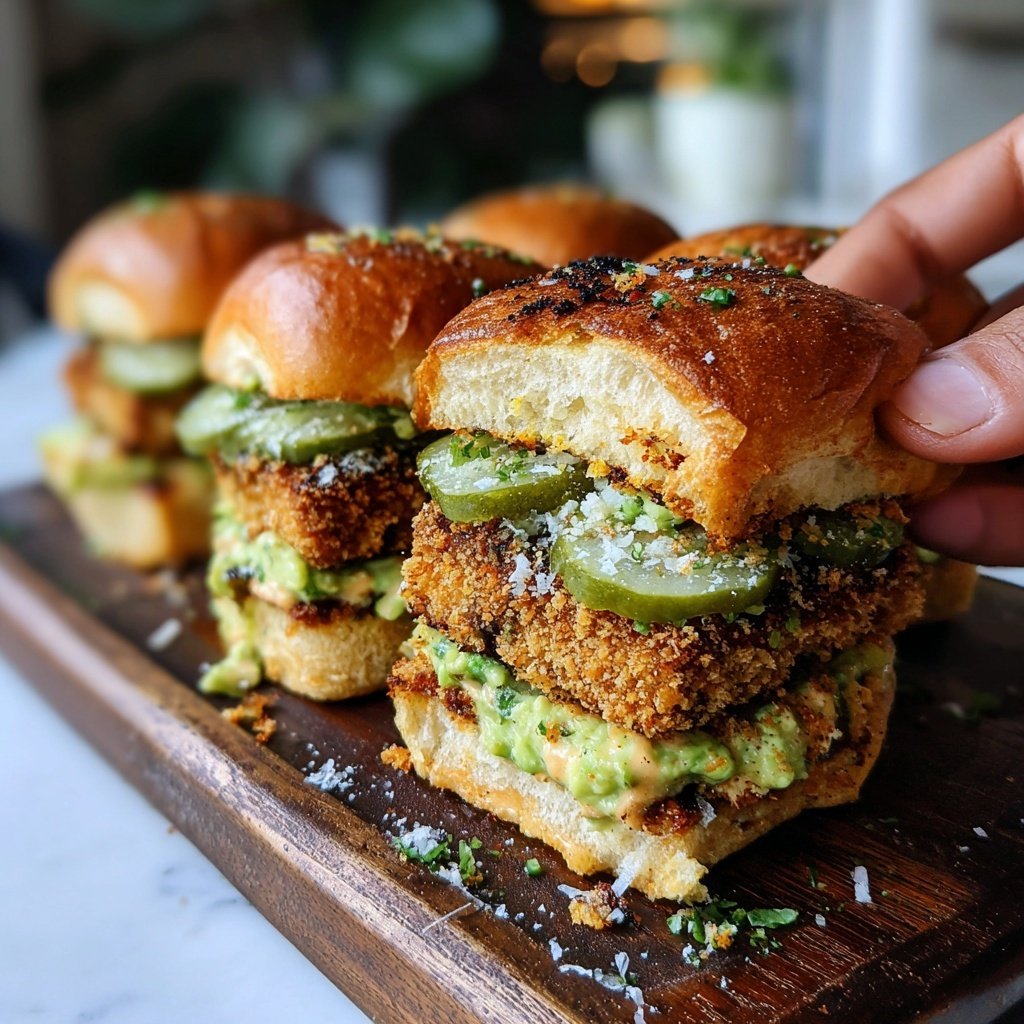 Crispy Tofu Sliders