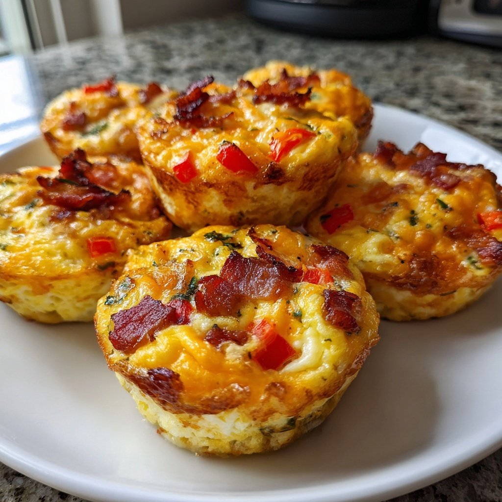 Keto Breakfast Egg Muffins