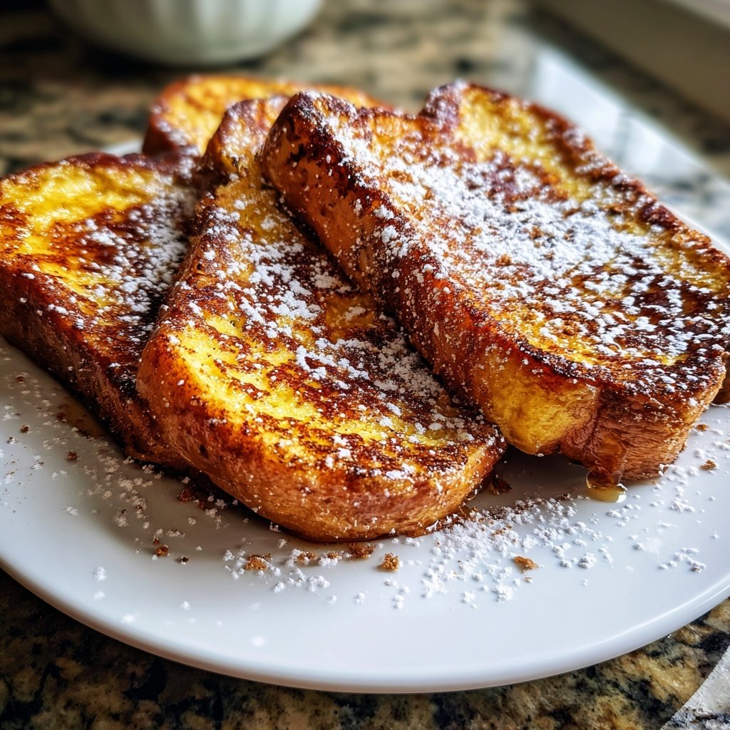 Valentines Breakfast Cinnamon French Toast